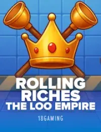 rolling riches the loo empire game logo