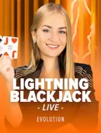 lightning blackjack 1 game logo